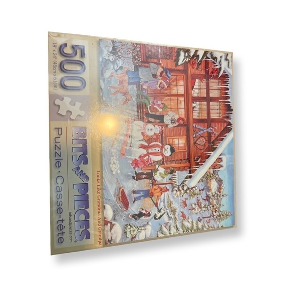 LOOKS Like Grandma And Grandpa Bits And Pieces 500 Piece Puzzle. - Picture 6 of 10